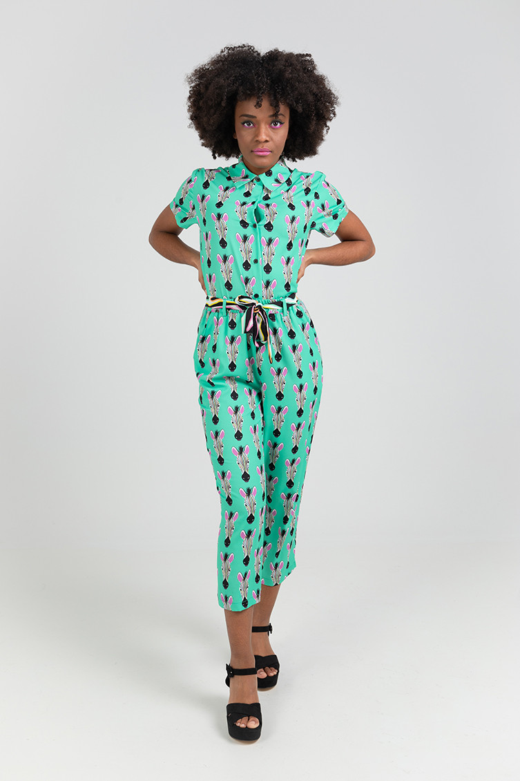 Pantalón culotte elástico - ¡Para rayada yo! Lolina